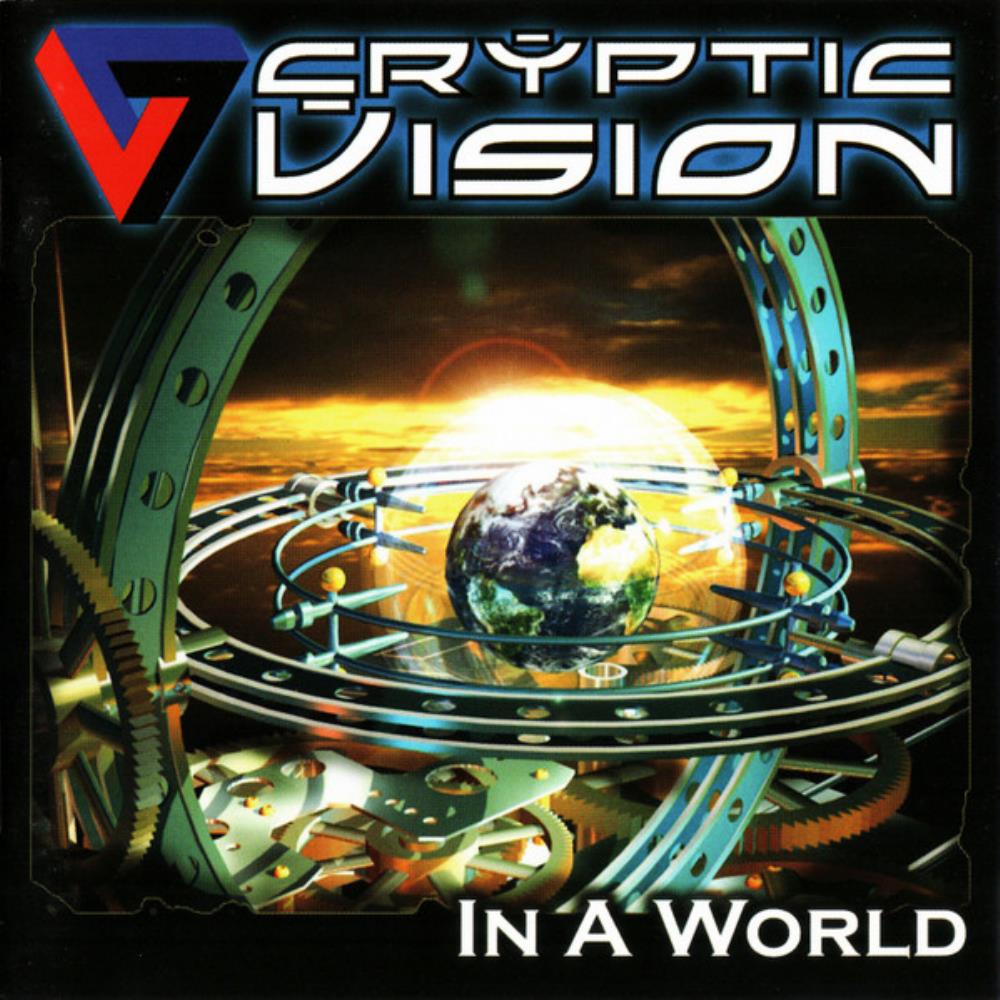 Cryptic Vision - In a World CD (album) cover