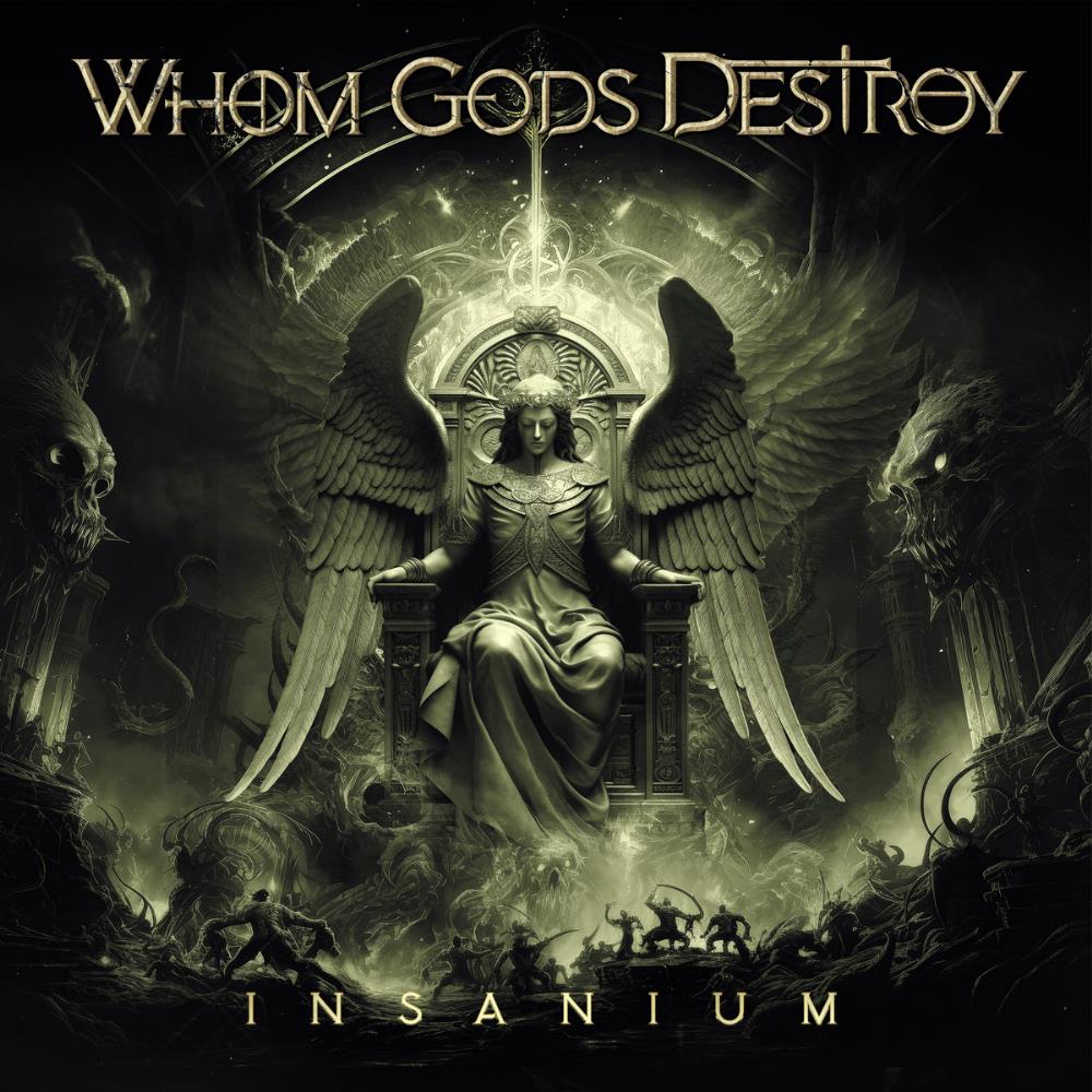 Whom Gods Destroy Insanium album cover