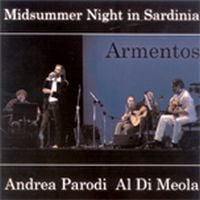 Al di MeolaAndrea Parodi Al Di Meola: Midsummer Night In Sardinia- Armentos CD (album) cover