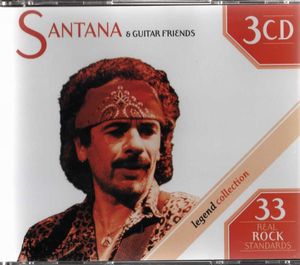 Santana33 Real Gold Standards (Santana &amp; guitar friends) album cover