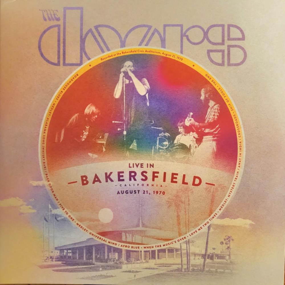 The Doors Live In Bakersfield, August 21, 1970 album cover