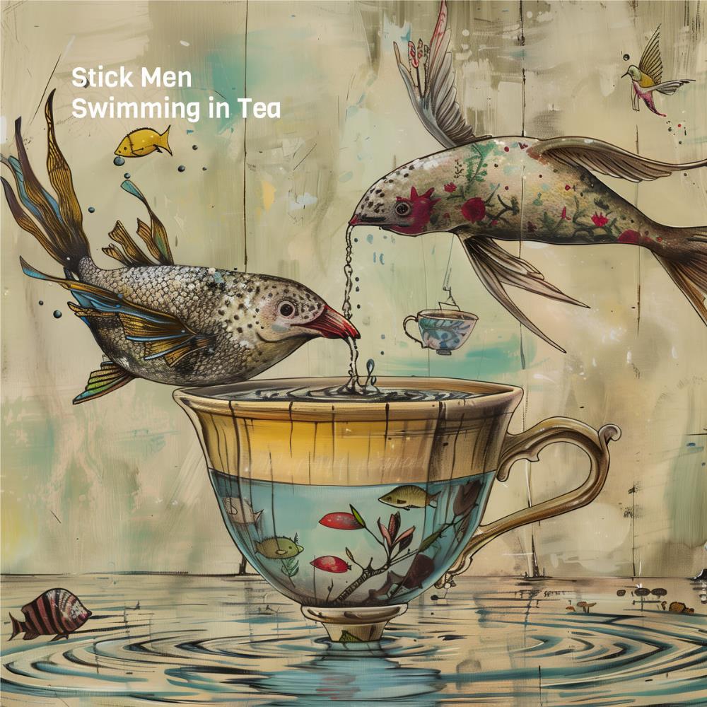 Swimming in Tea by Stick Men album rcover