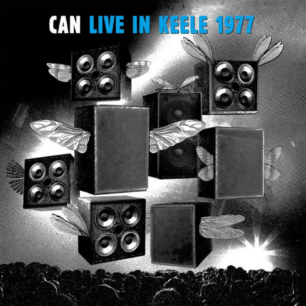 Live in Keele 1977 by Can album rcover